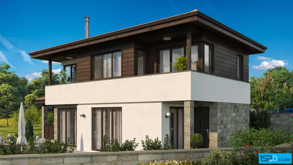 Проект на къща в с. Дрен