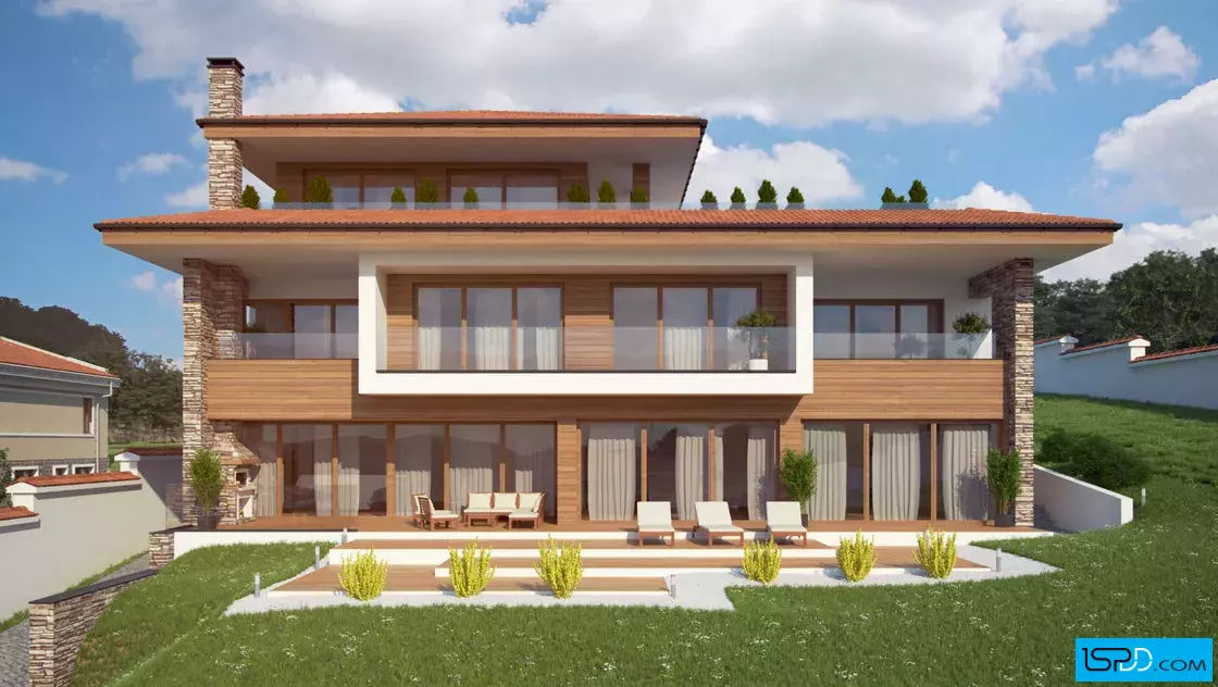 Проект на къща в гр. Карлово