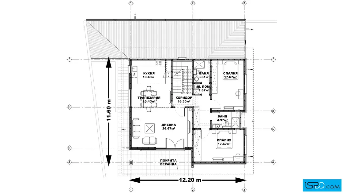 План на първи етаж