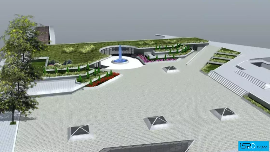 Подземен паркинг и площадно пространство