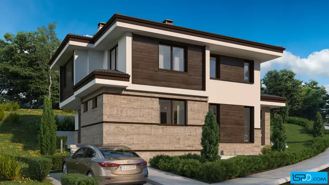 Проект на къща в с. Владая