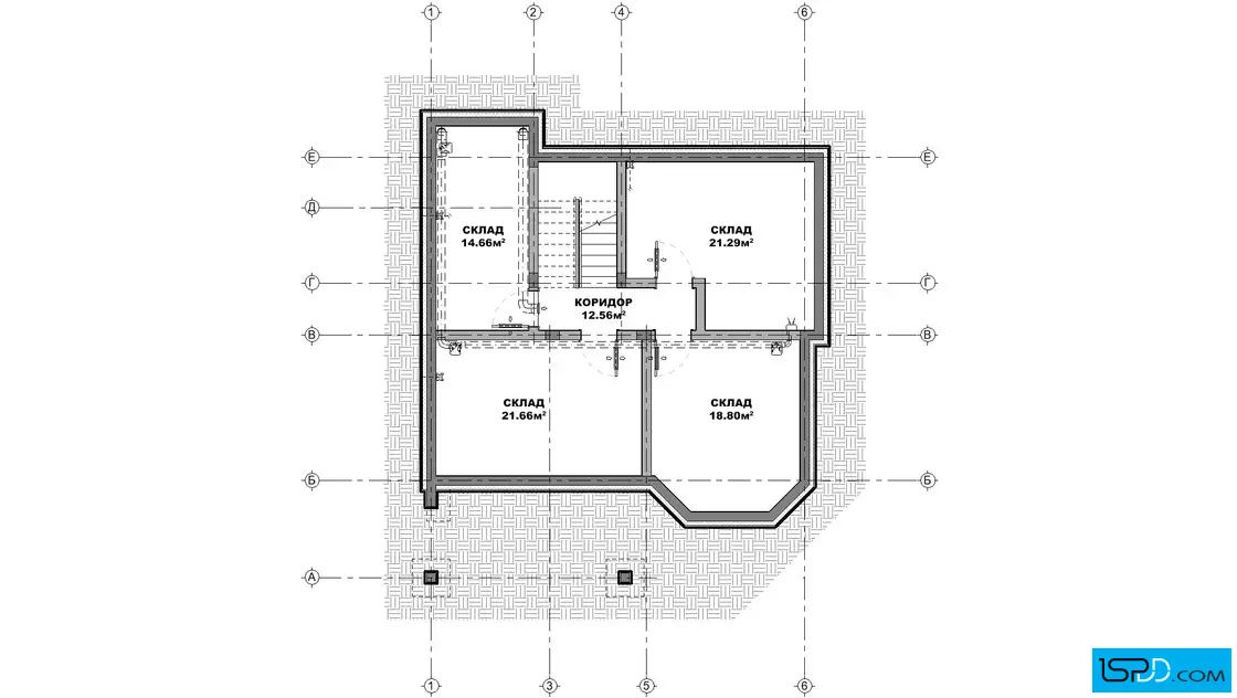 План на подземен етаж