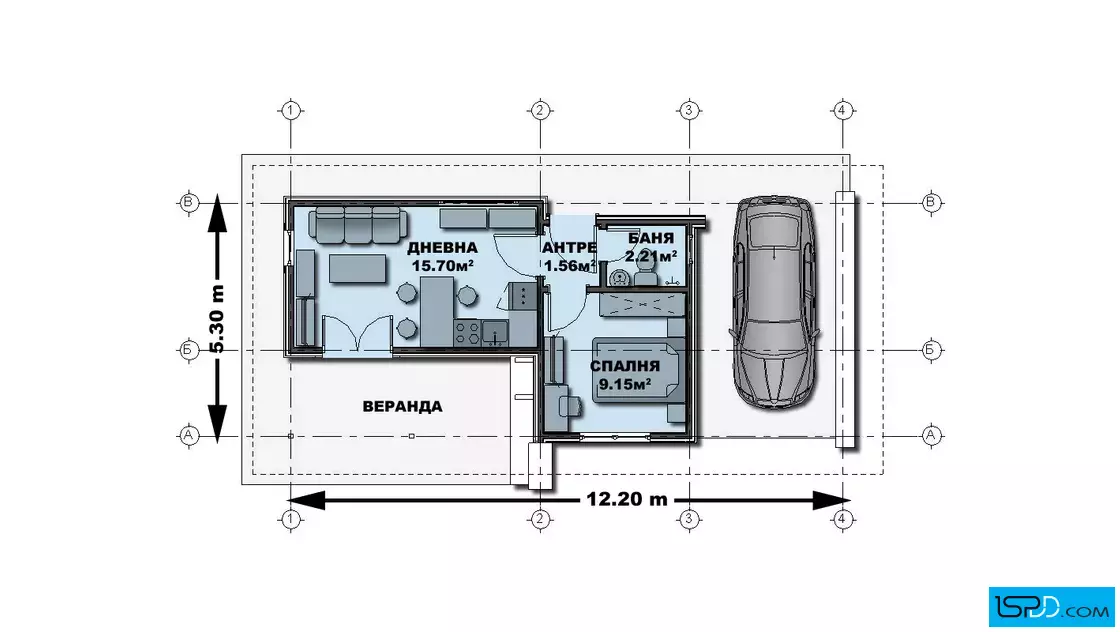 План на първи етаж