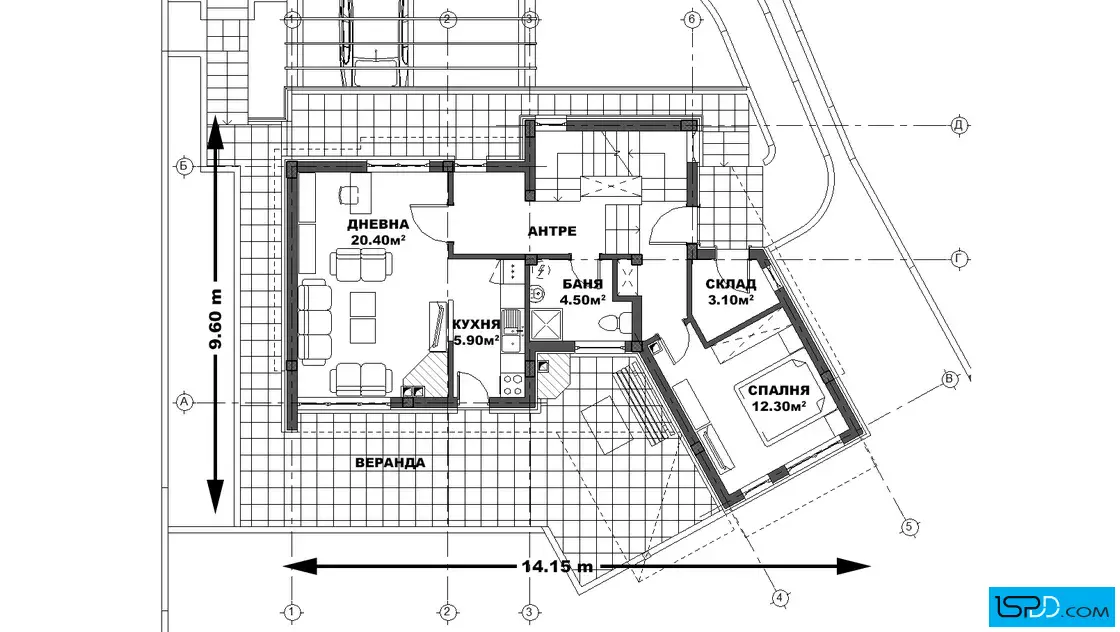 План на първи етаж