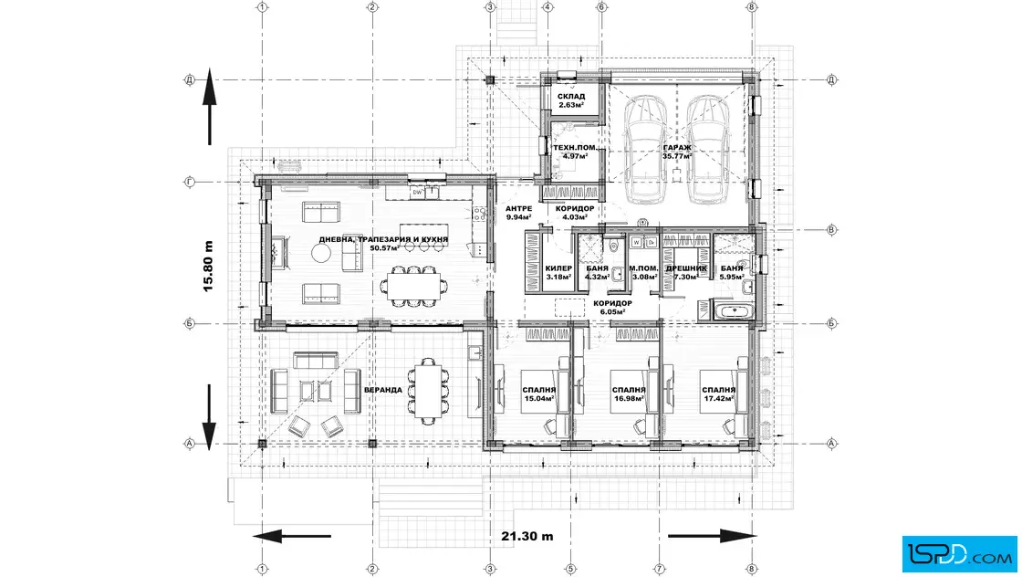 План на първи етаж