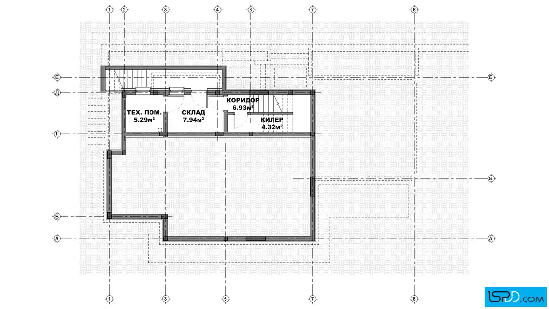 План на подземен етаж