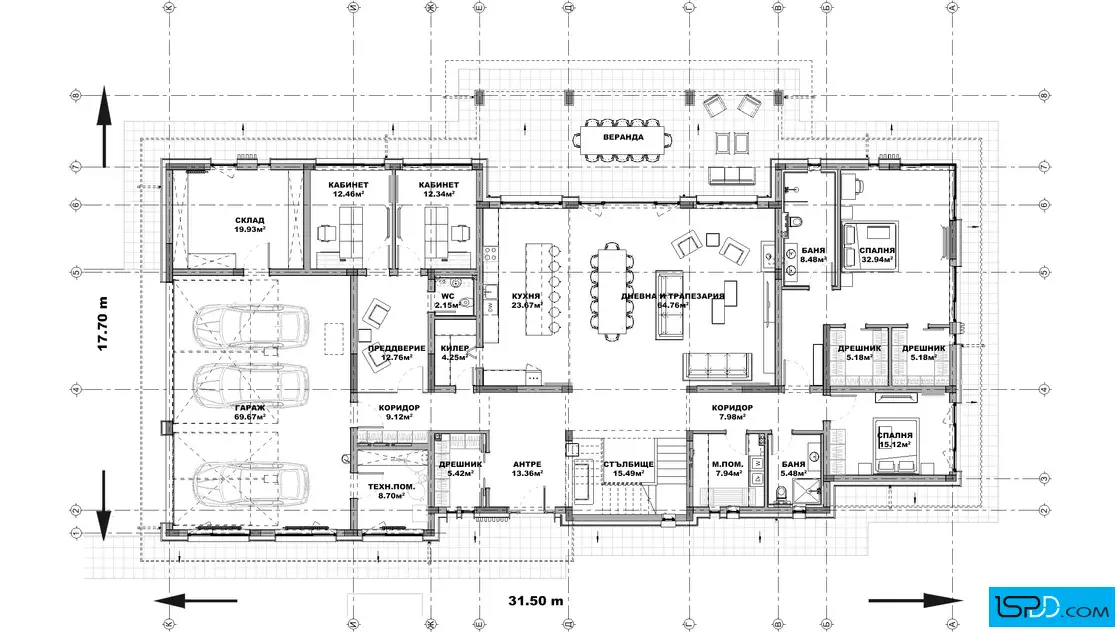 План на първи етаж