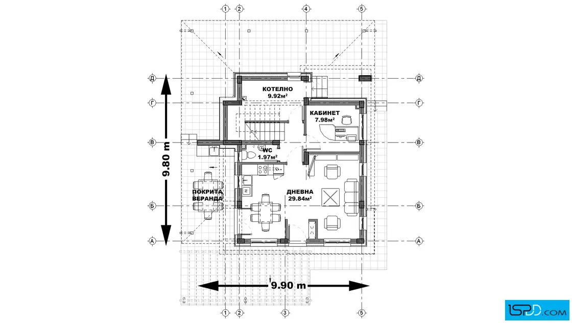 План на първи етаж