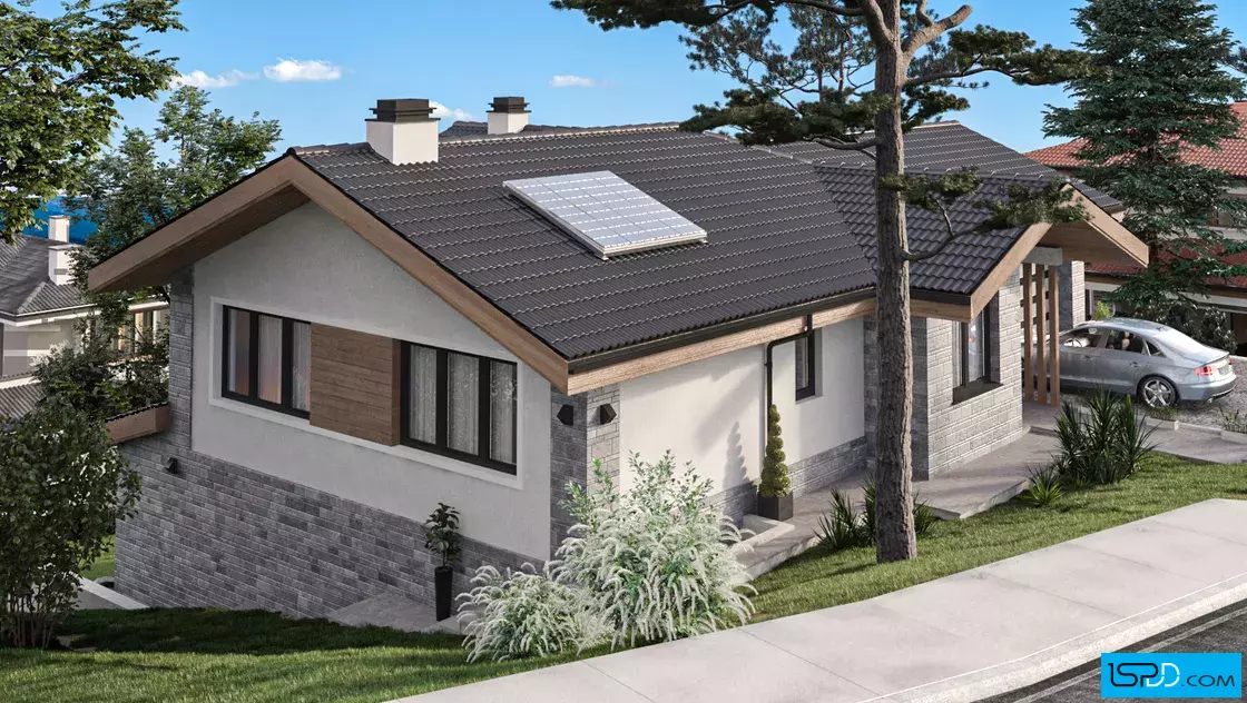 Проект на къща в гр. Банкя