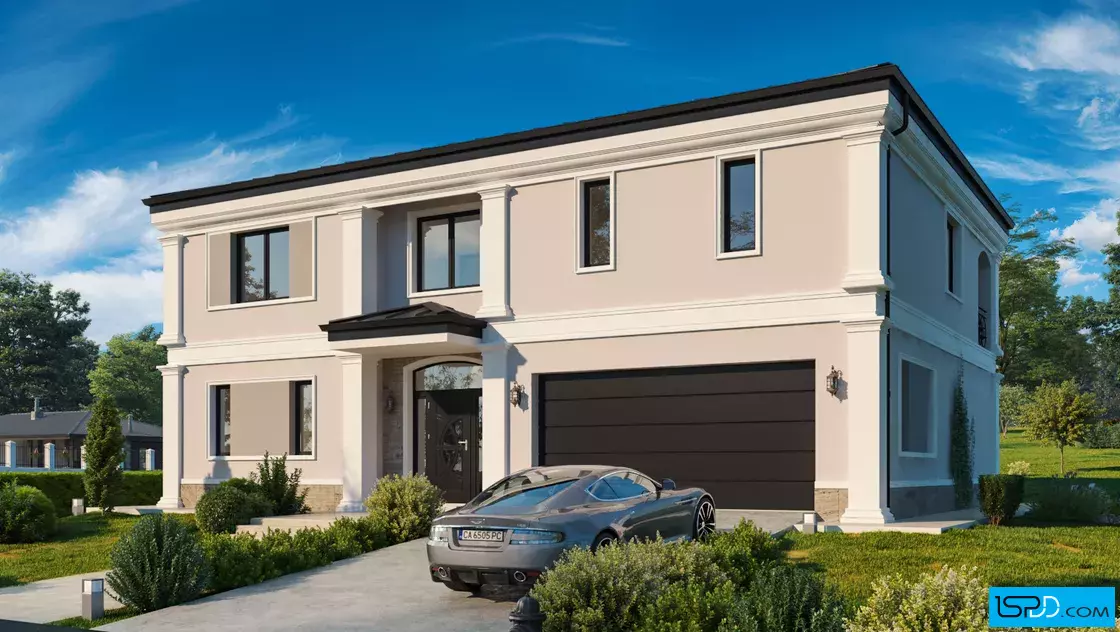 Проект на къща във в.з. Люлин