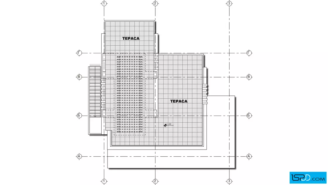 План на покрива
