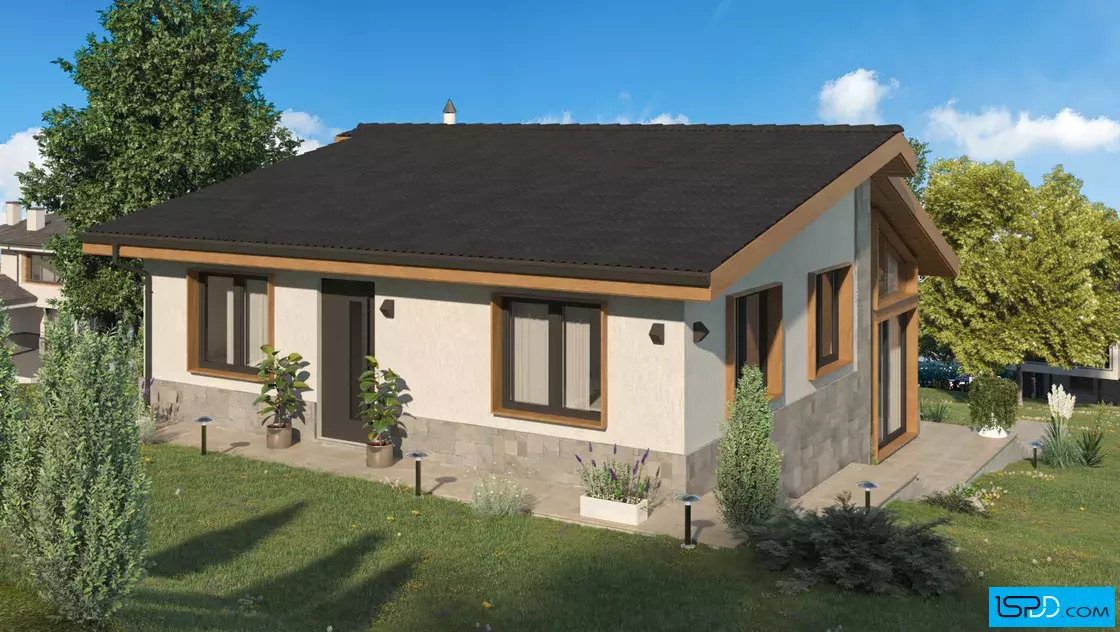 Проект на къща в гр. Ботевград