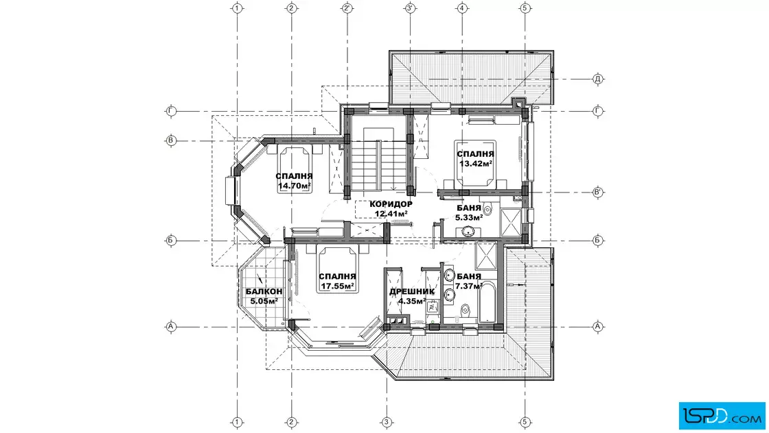 План на втори етаж