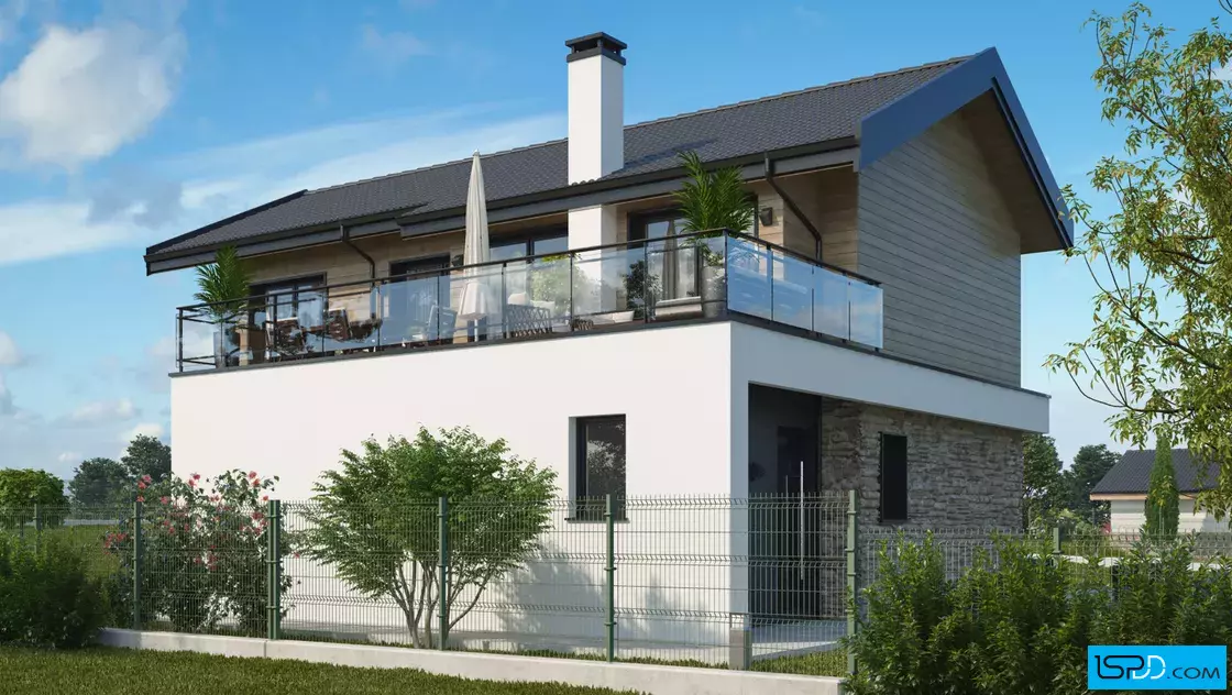 Проект на къща в с.Рупките