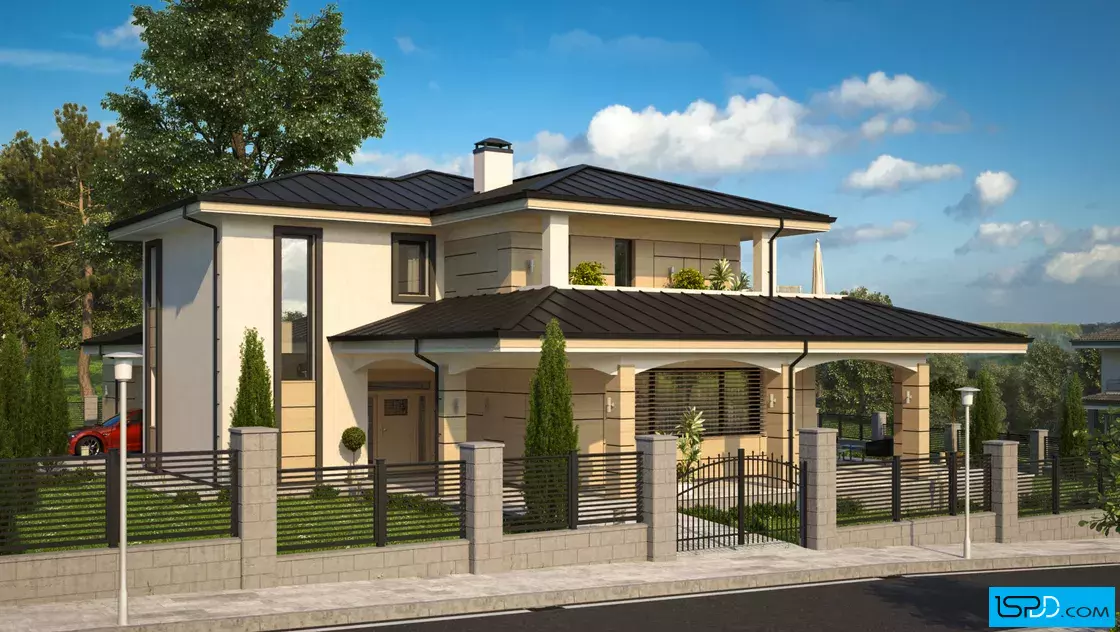 Проект на къща в с. Росен