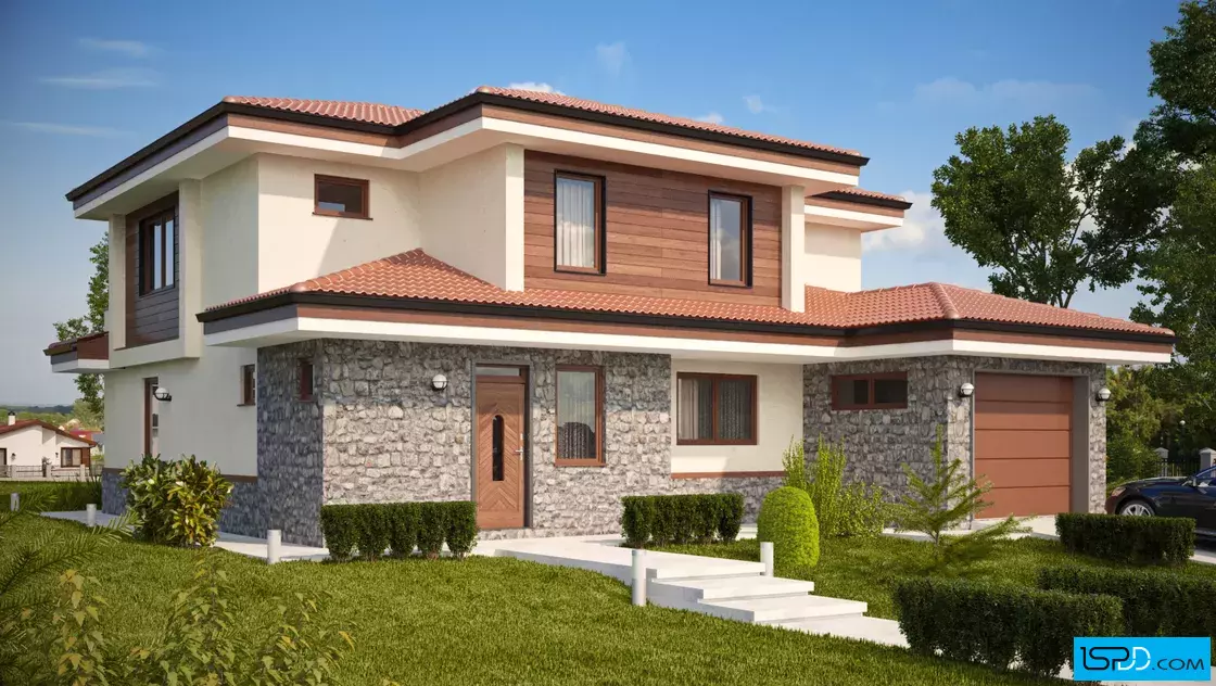 Проект на къща в с. Първенец