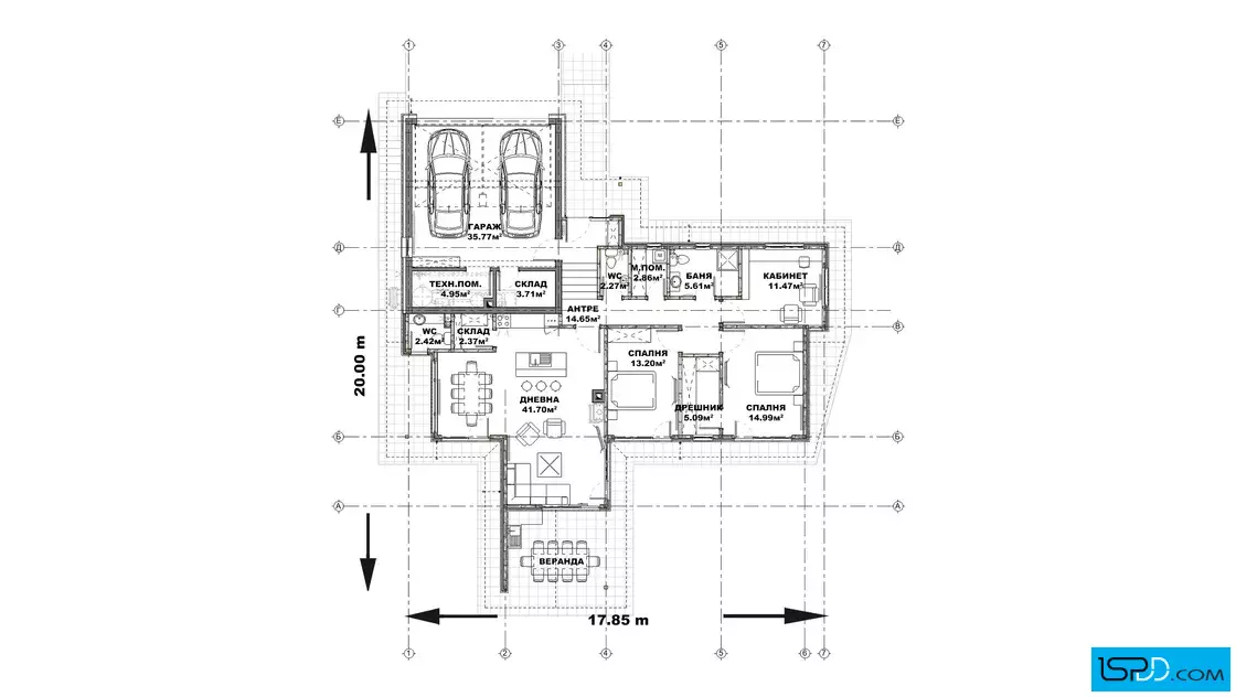 План на първи етаж