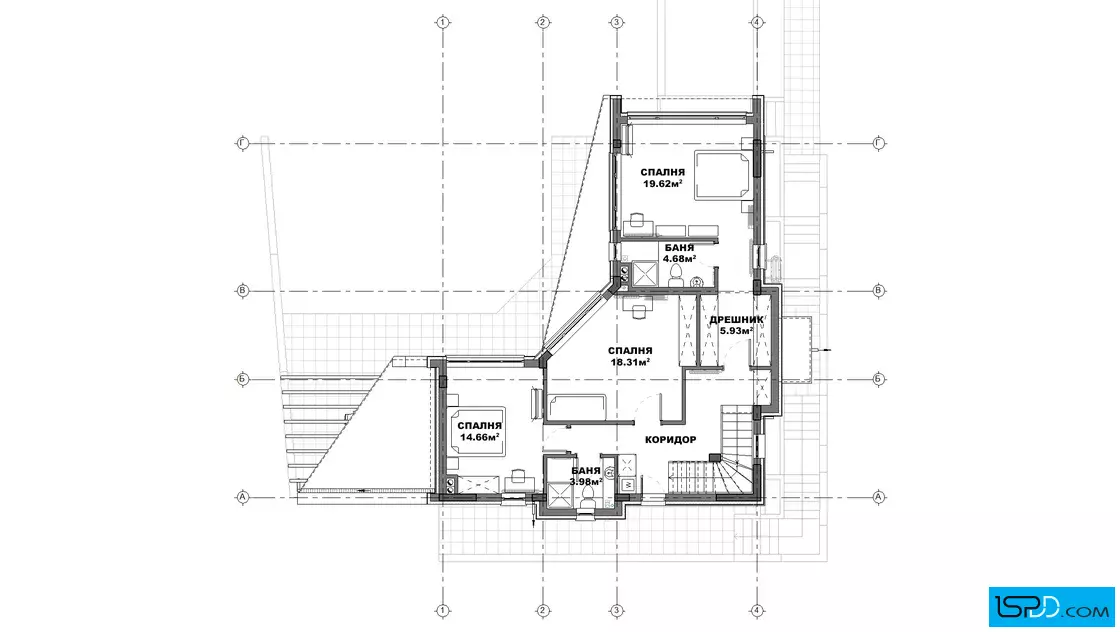 План на втори етаж