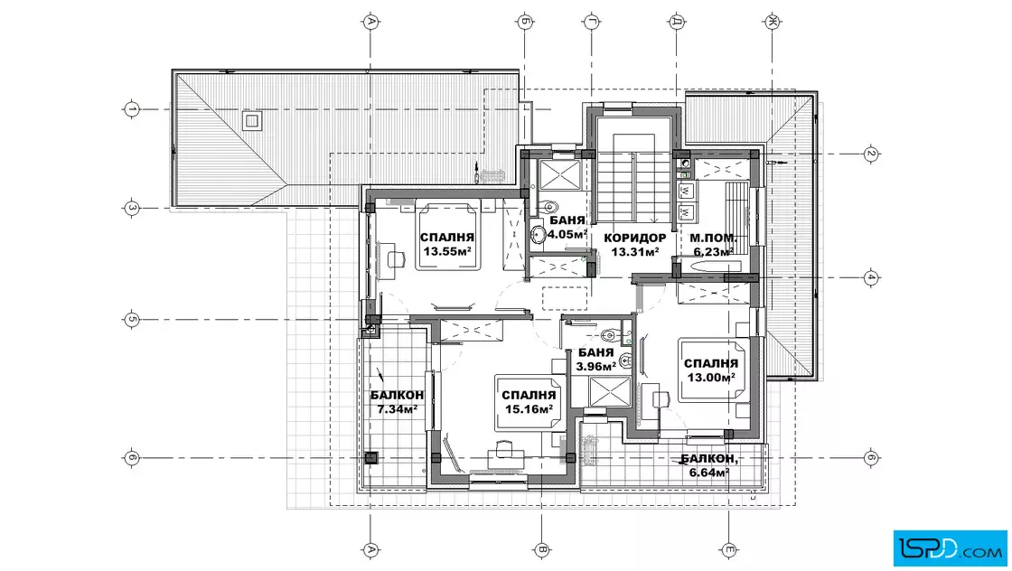 План на втори етаж