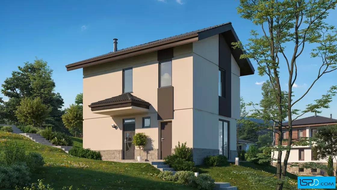 Проект на къща в с. Горна Малина