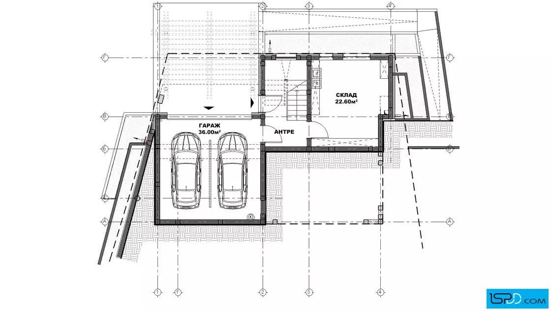 План на подземен етаж