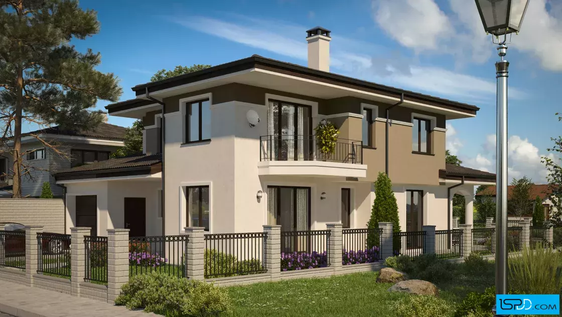 Проект на къща в гр. Бургас