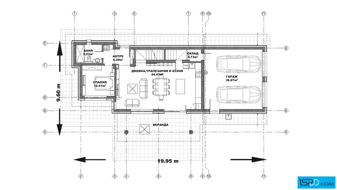 План на първи етаж