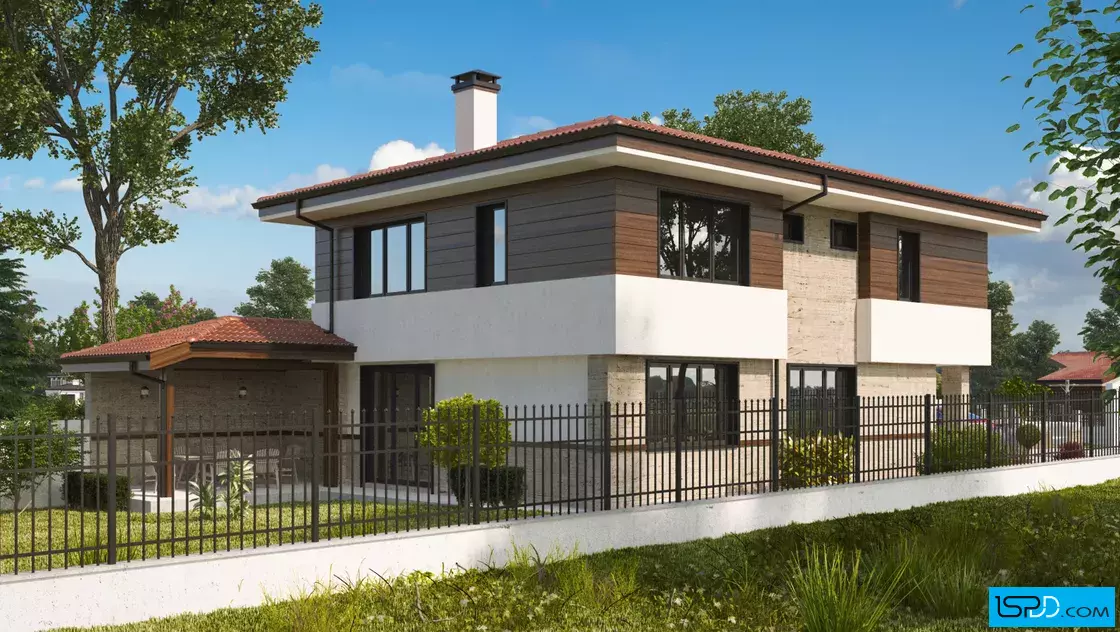 Проект на къща в гр. София