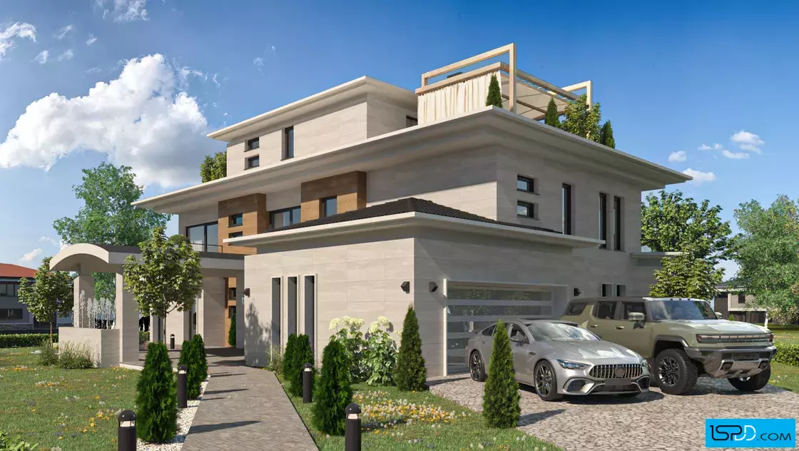 Проект на къща в гр. Златица