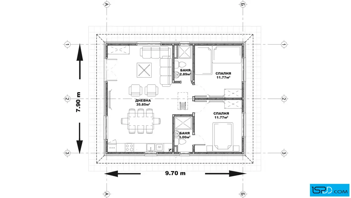 План на първи етаж