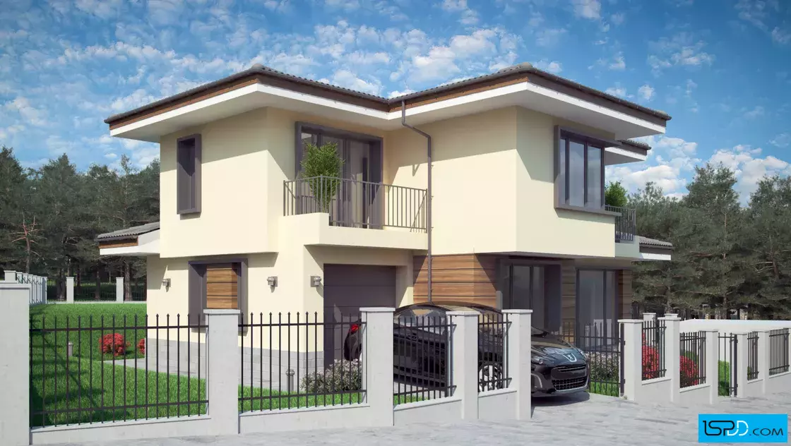 Проект на къща в с. Езерче