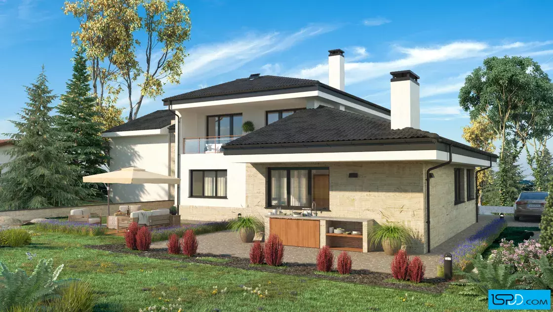 Проект на къща в гр. Ботевград