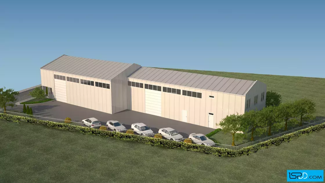 Складова база с офиси