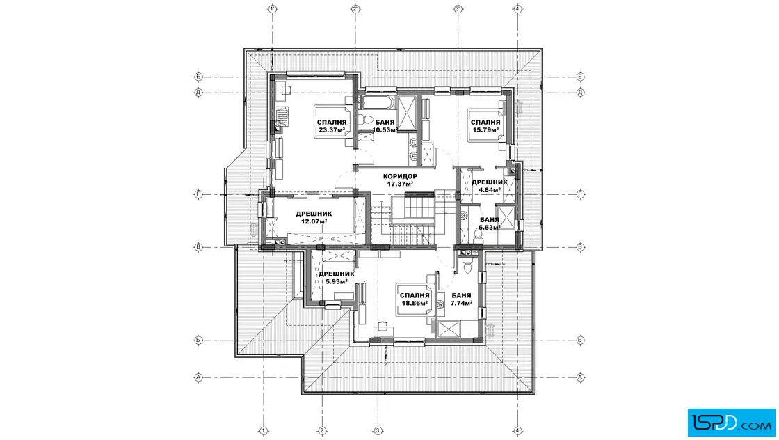 План на втори етаж