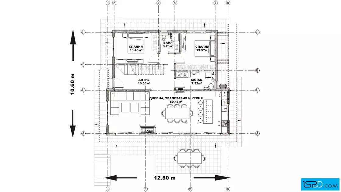 План на първи етаж