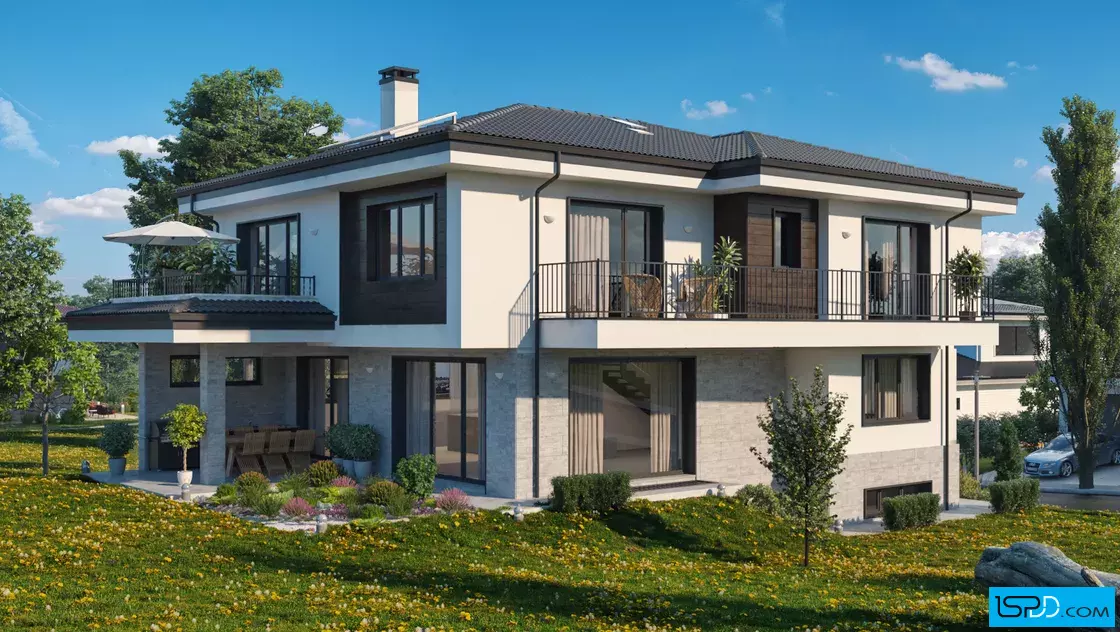 Проект на къща във в.з. Габаро-Азмата