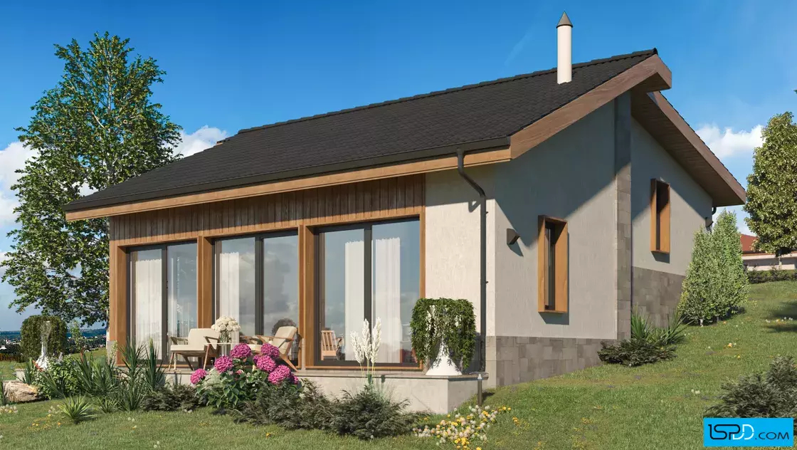 Проект на къща в гр. Ботевград