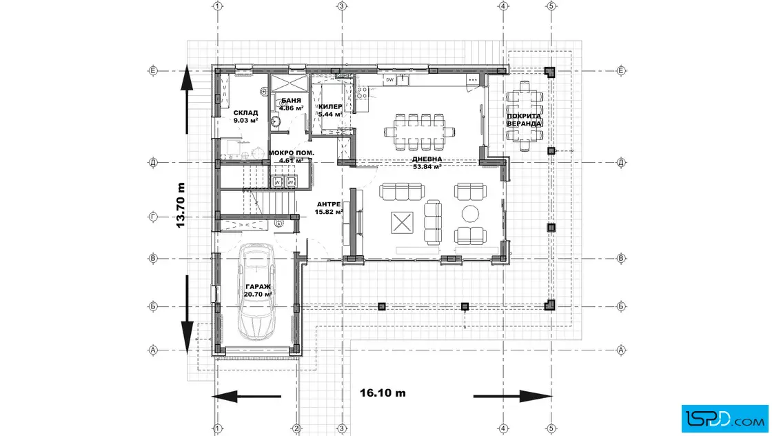 План на първи етаж