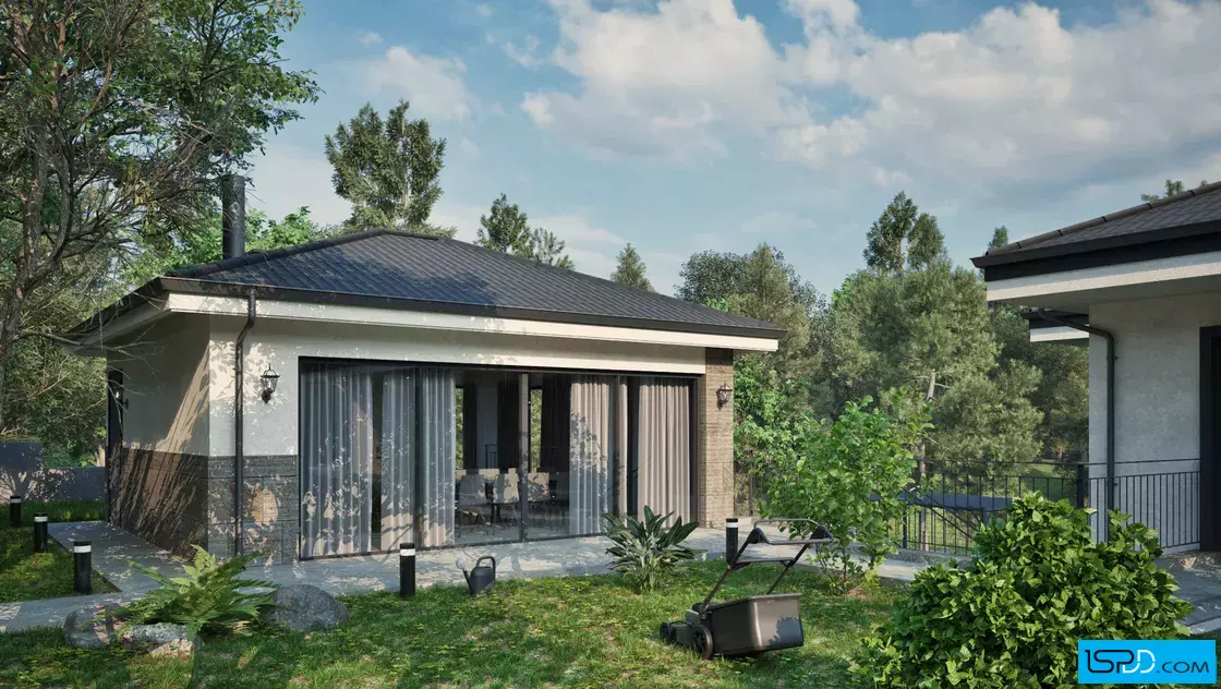 Проект на къща в с. Лозен