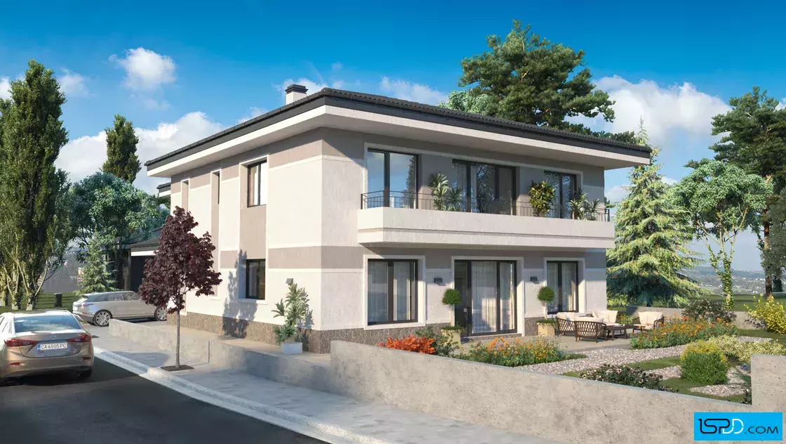 Проект на къща в гр. Добрич