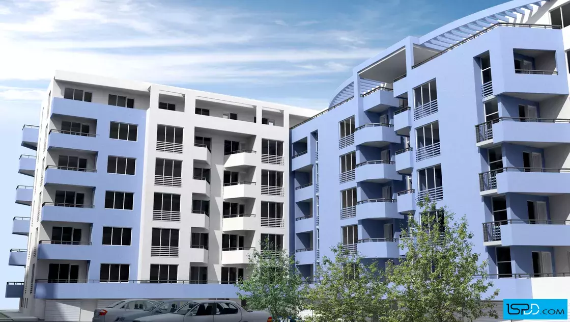 Жилищна група с търговски център