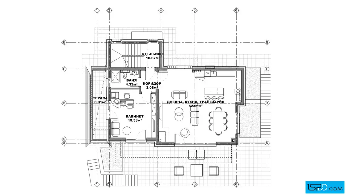 План на първи етаж