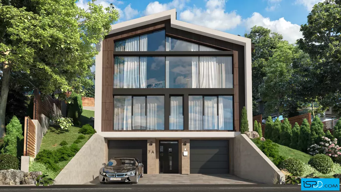 Проект на къща в гр. Банкя