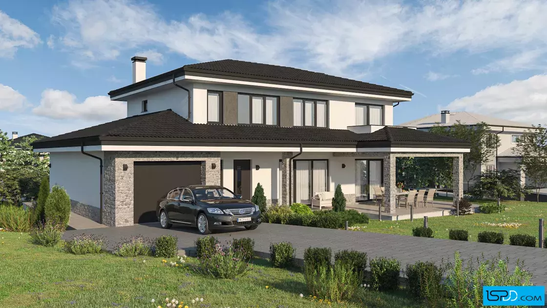 Проект на къща в с. Бистрица