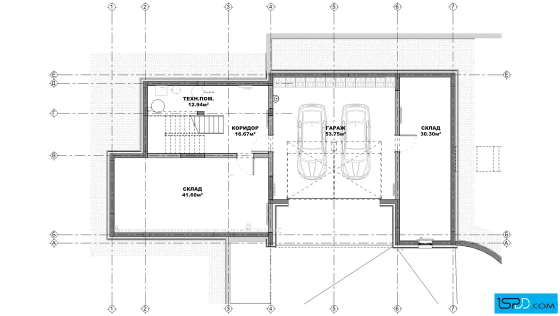 План на подземен етаж План на подземен етаж