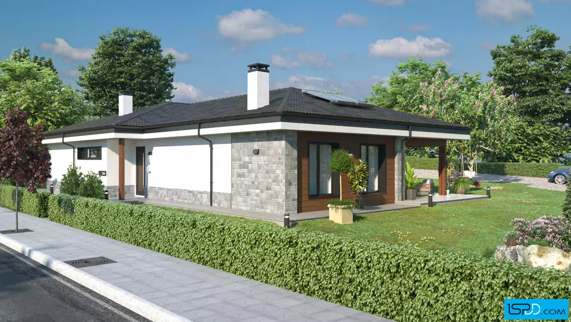 Проект на къща в с. Рибарица