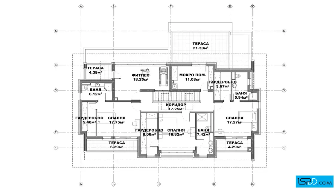 План на втори етаж