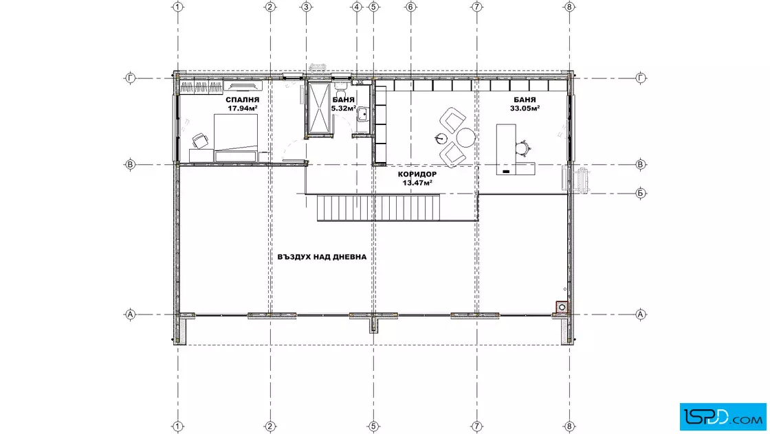 План на втори етаж