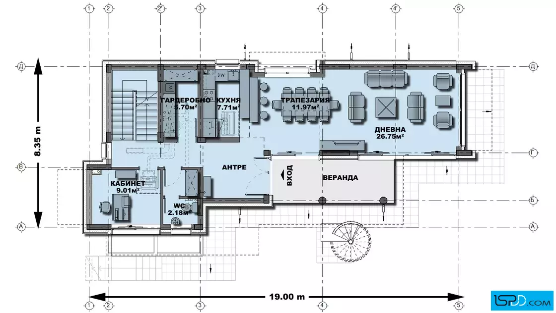 План на първи етаж