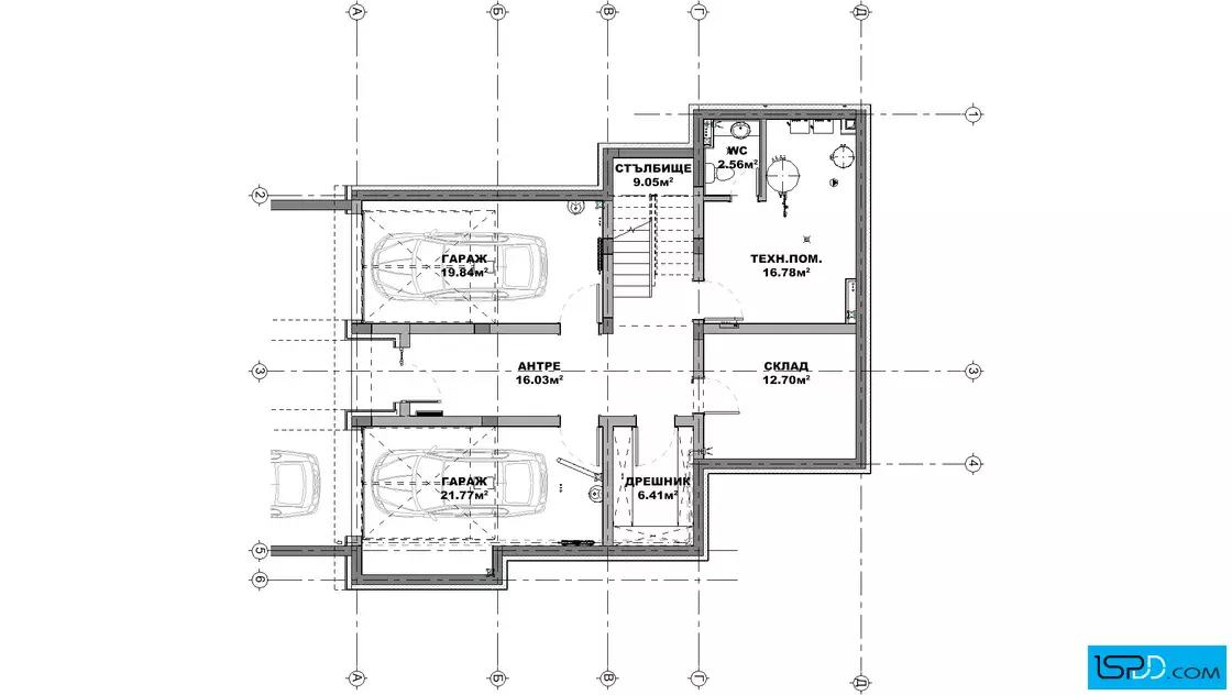 План на подземен етаж